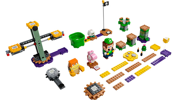 LEGO Super Mario Adventures with Luigi Starter Course Merchandise Nintendo Official Site for Canada